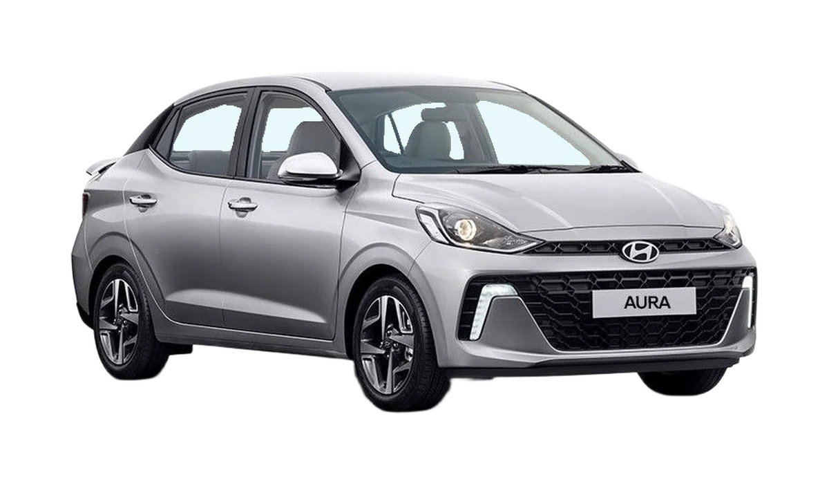 Hyundai Aura cab available for rental in Pune