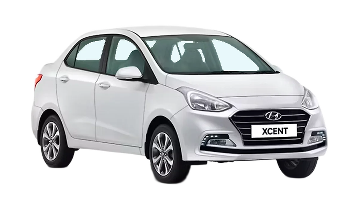 Hyundai Xcent cab available for rental in Pune